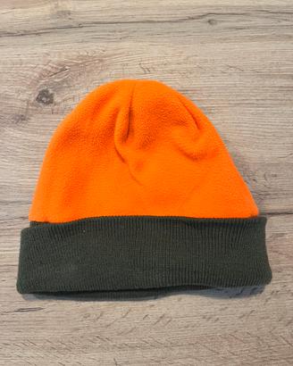 Cappello pile reversibile alta visibilità