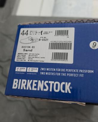 birkenstock uomo chiuse tg 44