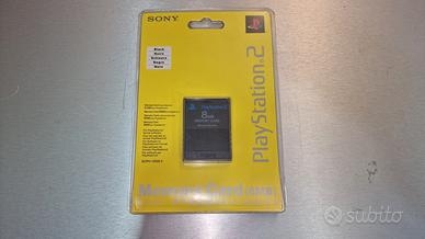 Memory Card PS2 originale Sony nuova sigillata