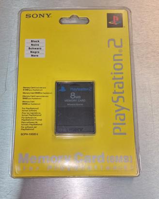 Memory Card PS2 originale Sony nuova sigillata