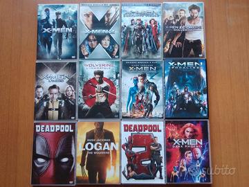 12 DVD X Men serie completa Marvel
