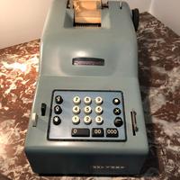 addizionatrice elettrica scrivente olivetti