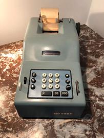 addizionatrice elettrica scrivente olivetti