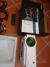 TOPVISION T6 LED + SCHERMO 100" , telecomando,cavi