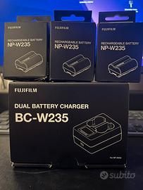 Batterie Fuji xt4 - xt5 NP-W235 Originali + Carica
