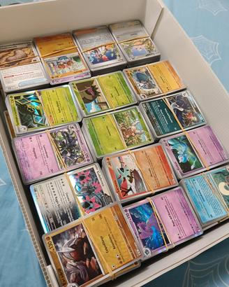 lotto 500 carte Pokemon Italiane originali nuove 