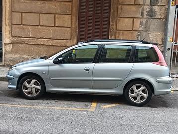 Peugeot 206 sw 1600 benzina /metano 120 cv