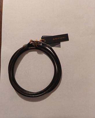 Collana cuoio uomo. 