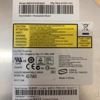 Masterizzatore dvd/cd notebook