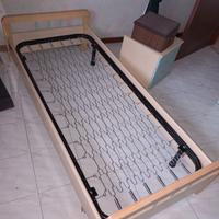 Letto singolo con rete