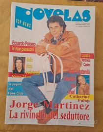rivista top New Novelas copertina jorge Martinez