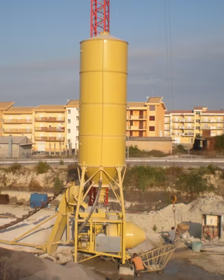 Gru a Torre ALFA, Mini Impianto di Calcestruzzo