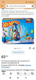 pista hotwheels triplo loop