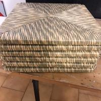 SEDILI per SEDIE in finta PAGLIA