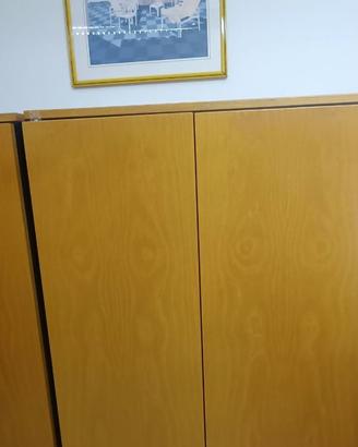 3 Armadi 2 ante ufficio modulari