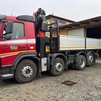 Volvo FM 500 4 assi gru e ribaltabile