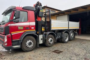 Volvo FM 500 4 assi gru e ribaltabile