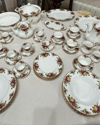SERVIZIO COMPLETO ROYAL ALBERT  OLD COUNTRY ROSES