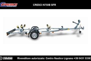Carrello nuovo Cresci N750 senza freni - basculant