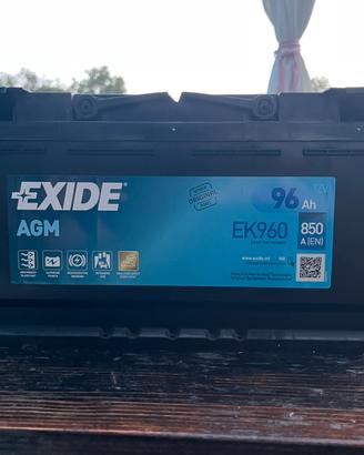 batteria auto 96Ah 12v nuova