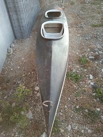 Canoa kayak biposto doppia