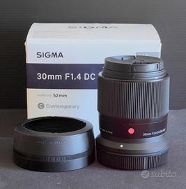 OBIETTIVO SIGMA 30/1.4(C)DCDN CANON RF
