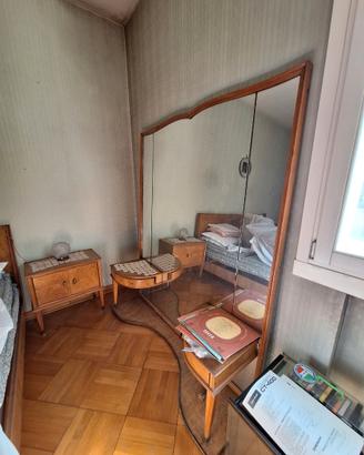 Camera da letto vintage completa anni ’50/’60 con