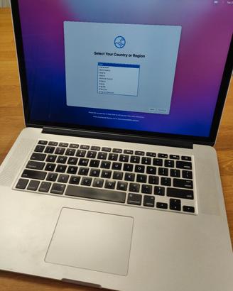 MacBook Pro Retina 15'' Mod 2015-Intel i7-16 GBRam
