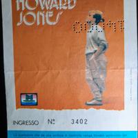 Biglietto usato concerto Howard Jones - 1985