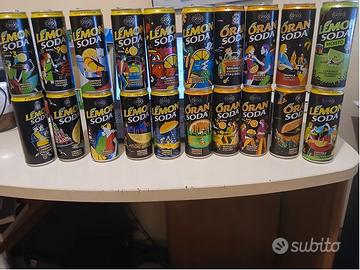 20 Lattine Lemonsoda & Oransoda 90 Anni + 3 omaggi