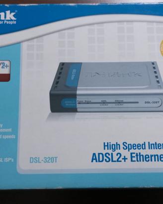 Modem D-Link DSL 320T - ADSL2+ Eternet Modem