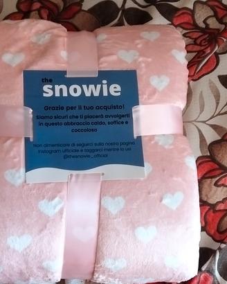 felpa coperta gigante originale snowie 