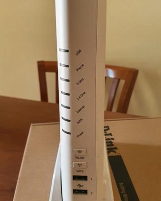 Modem Fibra D-Linc 2 2,4- 5 GHZ 2 porte USB