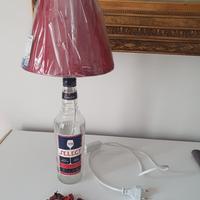 lampada da tavolo bottiglia