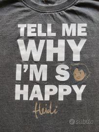 T-shirt donna Heidi, taglia S (NUOVO)