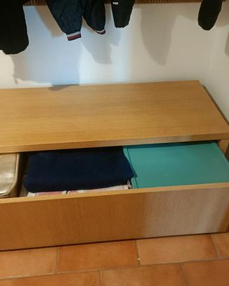 cassettiere colore miele o wenge '