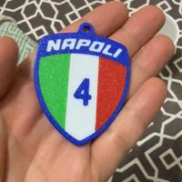 Portachiavi napoli Ag4in