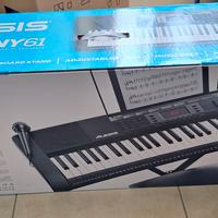 tastiera Alesis Harmony 61 più sgabello e cuffie 