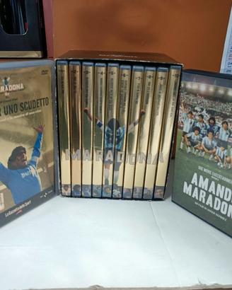 MARADONA Cofanetto 10 DVD più due  DVD
