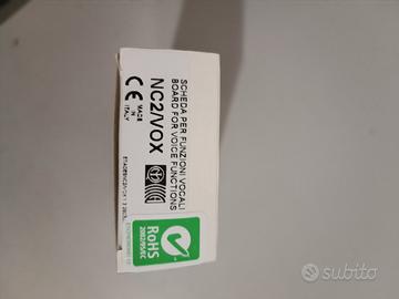 scheda vocale NC2VOX Bentel 