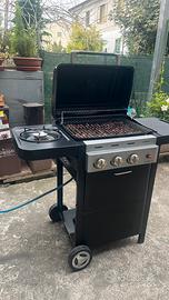 Barbecue a gas