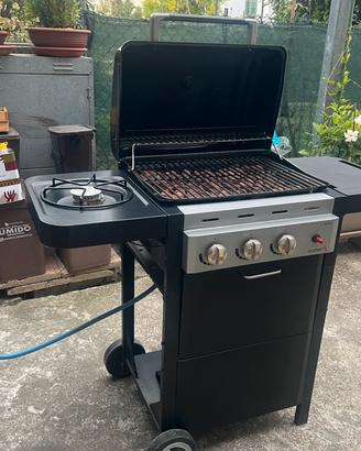 Barbecue a gas