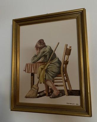 Quadro del pittore Vito de Tommaso