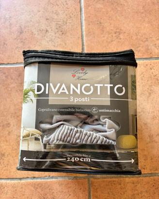 Copridivano estraibile 3 posti antimacchia