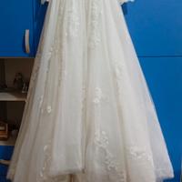 ABITO DA SPOSA STILE PRINCIPESSA, ARTIGIANALE.