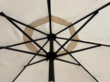 Ombrellone da giardino con piantana