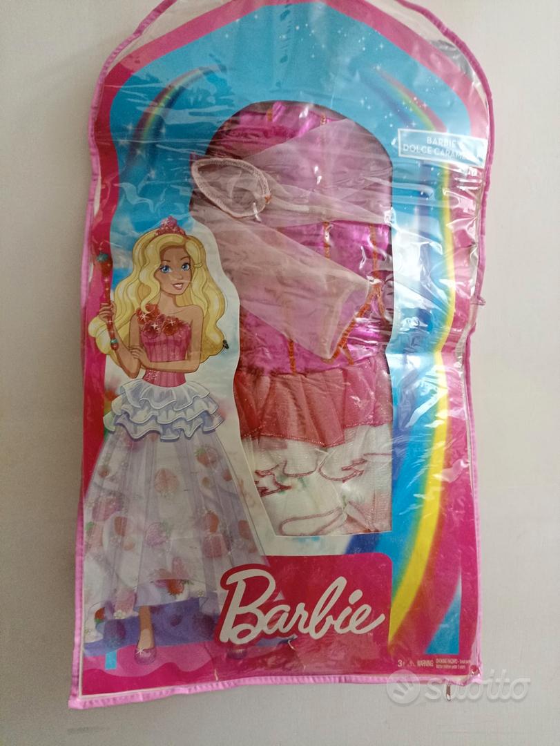 VESTITI BARBIE DOLCE CARAMELLA 8-10 ANNI