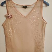 Top elegante Etam con paillettes