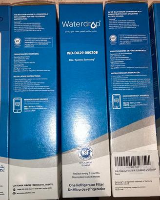 Filtro cartuccia Frigoriferi Samsung 