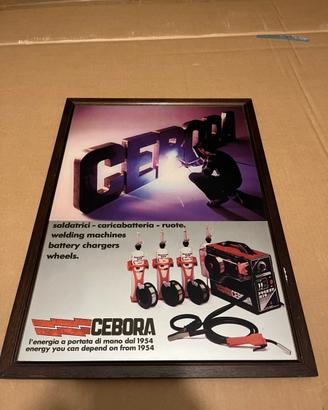 Poster saldatrice cebora